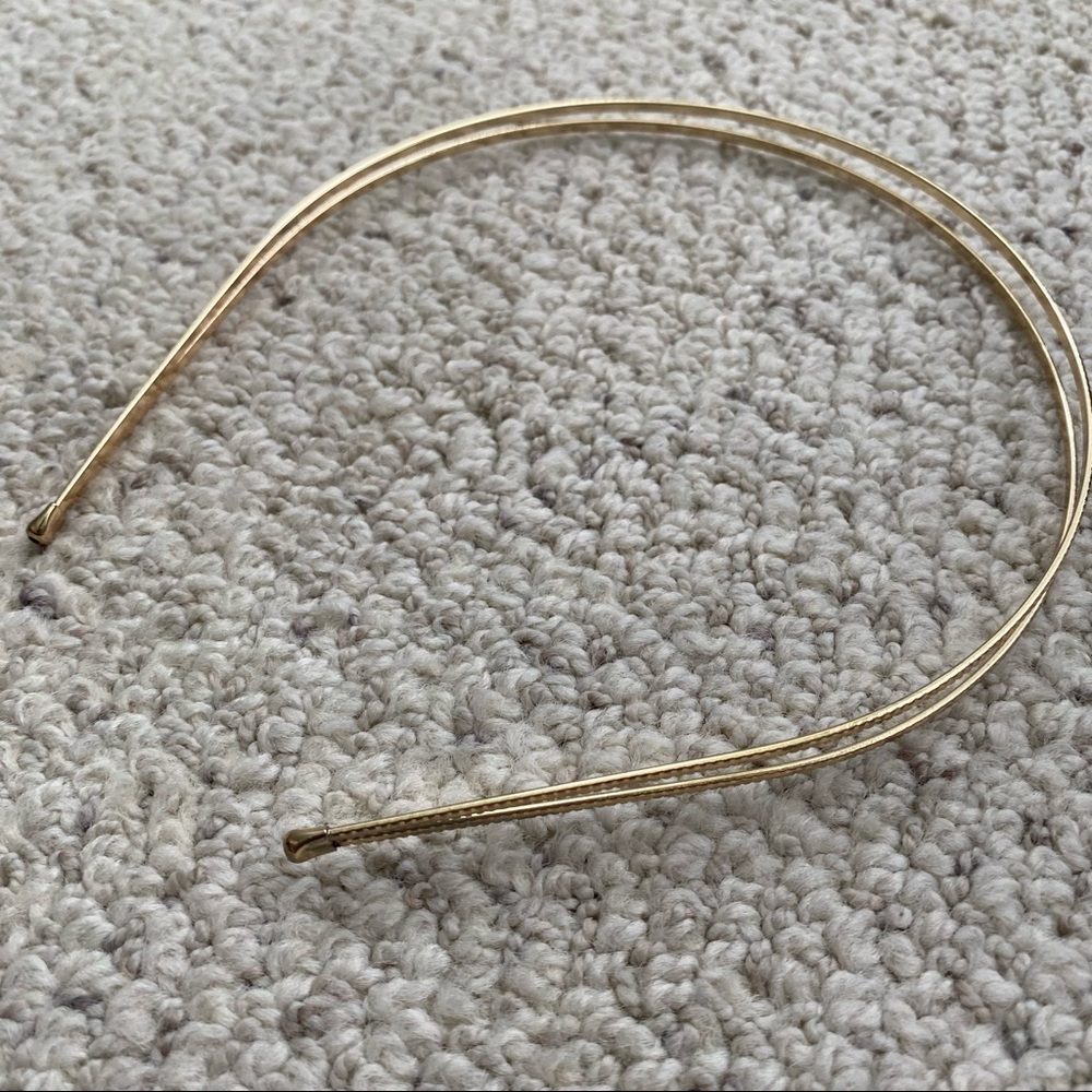 Gold Double Band Headband